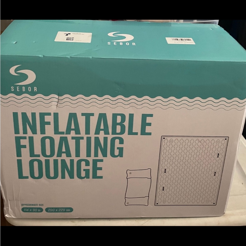 Sebor inflatable floating mat